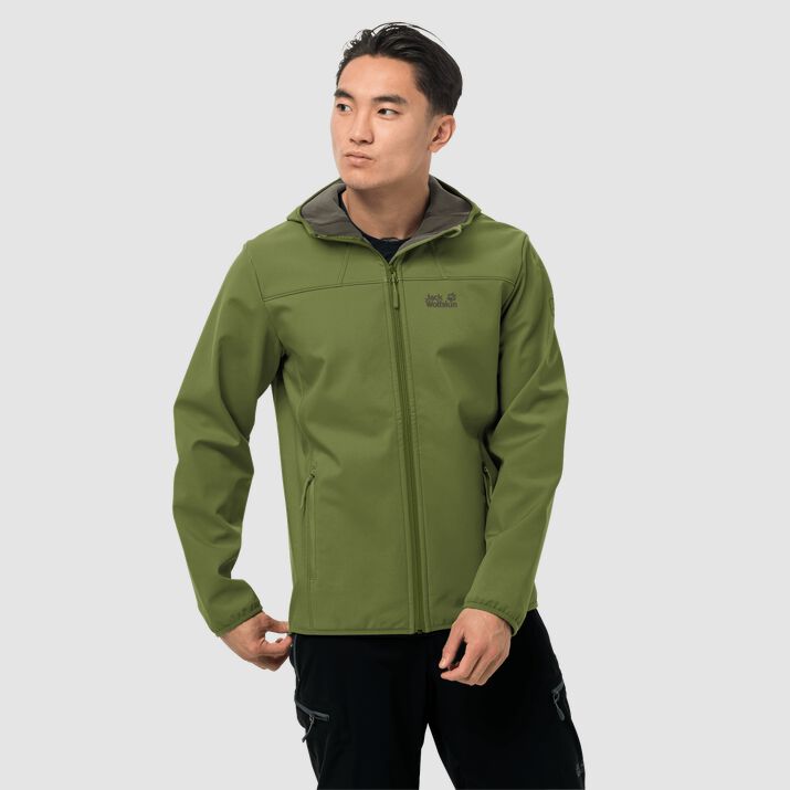 Chamarra Outdoor Jack Wolfskin Northern Point Hombre Verdes Mexico-3814216